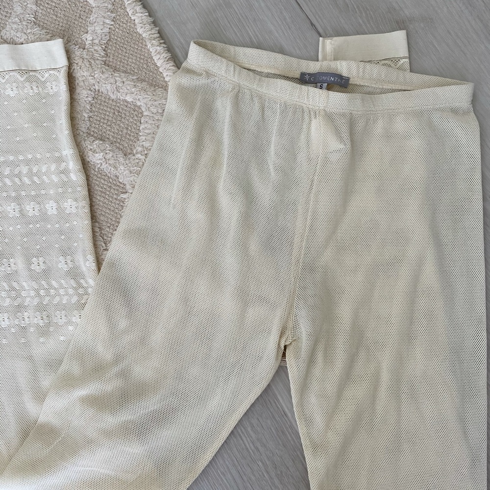 Sheer design pants